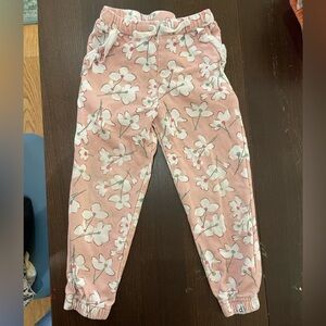 Deux Par Deux Floral Pink Kids Bottoms - 4T 104 cm